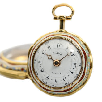English gold enamel watch for Ottoman market Circa 1817