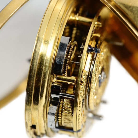 English half quarter repeater à toc pocket watch Circa 1780 English half quarter repeater à toc pocket watch Circa 1780