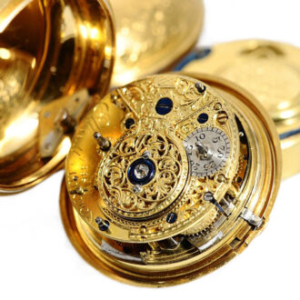 English half quarter repeater à toc pocket watch Circa 1780