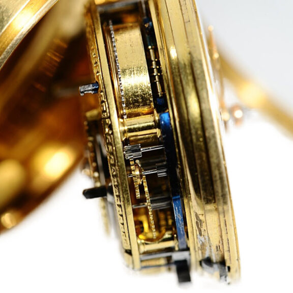 English half quarter repeater à toc pocket watch Circa 1780 English half quarter repeater à toc pocket watch Circa 1780