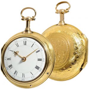 English half quarter repeater à toc pocket watch Circa 1780