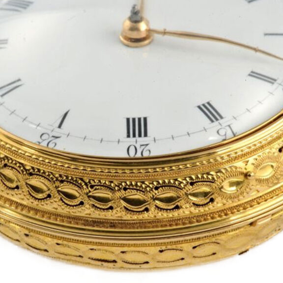 English self strike pair-cased repeating pocket watch Circa 1775 English self strike pair-cased repeating pocket watch Circa 1775