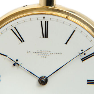 English repeating pocket chronometer watch Circa 1840