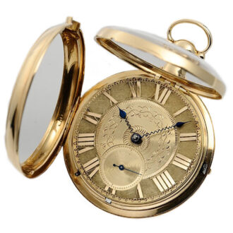 English watch of high-quality with rack lever escapement Circa 1827