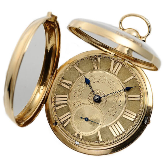 English watch of high-quality with rack lever escapement Circa 1827 English watch of high-quality with rack lever escapement Circa 1827