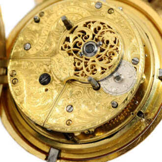 English self-strike watch for the Chinese market Circa 1800