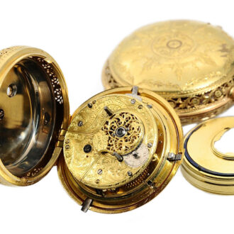 English self-strike watch for the Chinese market Circa 1800