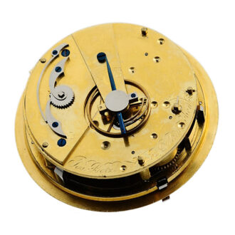 German gold quarter repeater with alarm Circa 1825