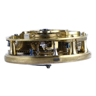German double wheel duplex pocket watch Circa 1800