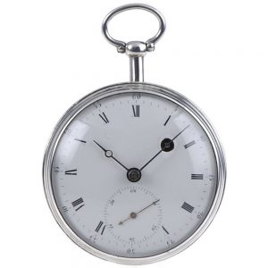 German double wheel duplex pocket watch Circa 1800