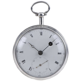 German double wheel duplex pocket watch Circa 1800