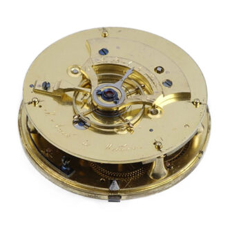 German double wheel duplex pocket watch Circa 1800