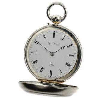 French silver grande and petite sonnerie watch Circa 1838