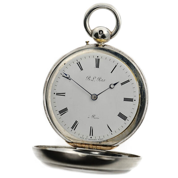 French silver grande and petite sonnerie watch Circa 1838 French silver grande and petite sonnerie watch Circa 1838