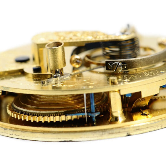 Rare large English silver pocket chronometer Circa 1797 Rare large English silver pocket chronometer Circa 1797