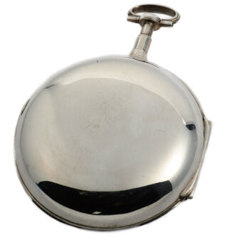 Rare large English silver pocket chronometer Circa 1797