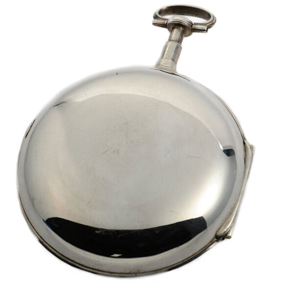 Rare large English silver pocket chronometer Circa 1797 Rare large English silver pocket chronometer Circa 1797