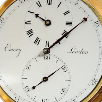 English lever escapement watch of museum quality Circa 1782