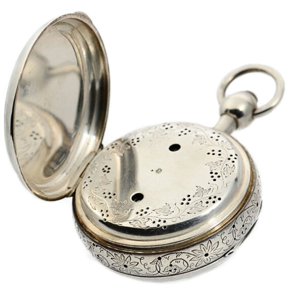 English repeating and self strike pocket watch Circa 1780 English repeating and self strike pocket watch Circa 1780