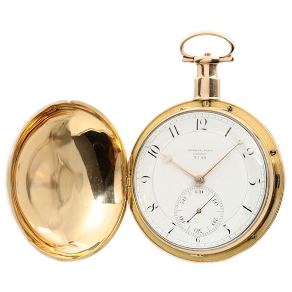 English temperature compensation pocket watch Circa 1790 English temperature compensation pocket watch Circa 1790