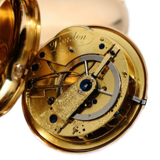 English temperature compensation pocket chronometer Circa 1805
