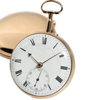 English temperature compensation pocket chronometer Circa 1805