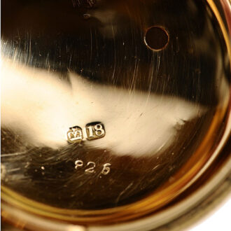 English impressive 18K gold deck chronometer Circa 1817