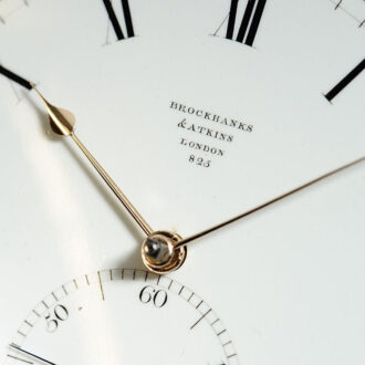 English impressive 18K gold deck chronometer Circa 1817