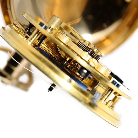 English impressive 18K gold deck chronometer Circa 1817 English impressive 18K gold deck chronometer Circa 1817