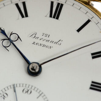 English half quarter repeating precision watch Circa 1815