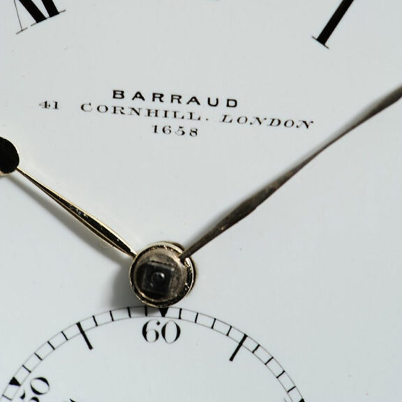 English silver precision open faced pocket watch Circa 1851 English silver precision open faced pocket watch Circa 1851