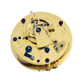 English chronometer with spring detent escapement Circa 1822
