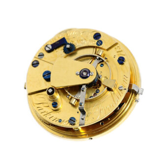 English chronometer with spring detent escapement Circa 1822