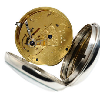 English duplex watch with 8 day power reserve Circa 1817
