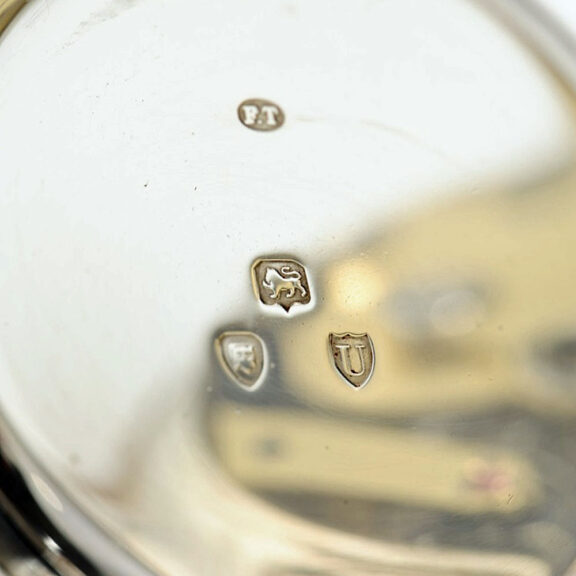 Rare English silver lever with one minute tourbillon Circa 1895 Rare English silver lever with one minute tourbillon Circa 1895