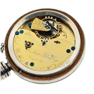 English heavy dust proof expedition deck watch Circa 1893