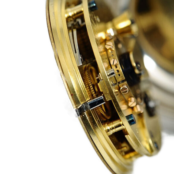 Swedish chronometer with power reserve indicator Circa 1898 Swedish chronometer with power reserve indicator Circa 1898