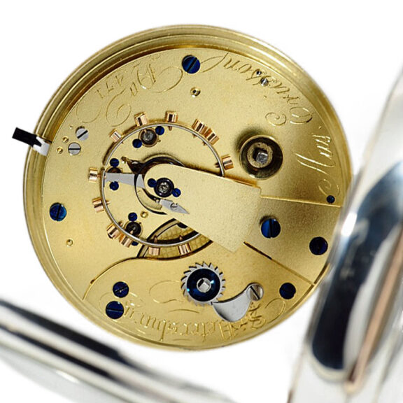 Swedish chronometer with power reserve indicator Circa 1898 Swedish chronometer with power reserve indicator Circa 1898