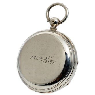 Finnish chronometer with power reserve indicator Circa 1870