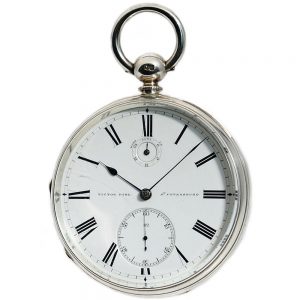 Finnish chronometer with power reserve indicator Circa 1870