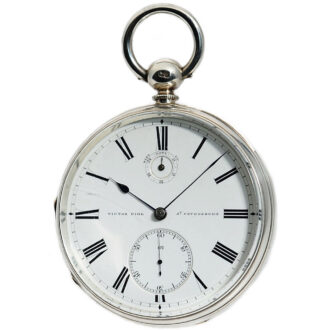 Finnish chronometer with power reserve indicator Circa 1870