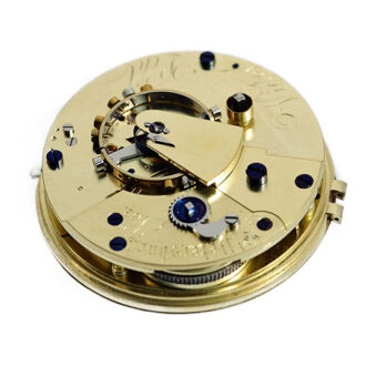 Finnish chronometer with power reserve indicator Circa 1870