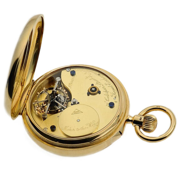 Heavy English precision watch with minute tourbillon Circa 1927 Heavy English precision watch with minute tourbillon Circa 1927