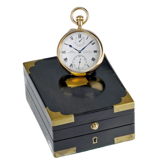 Heavy English precision watch with minute tourbillon Circa 1927 Heavy English precision watch with minute tourbillon Circa 1927