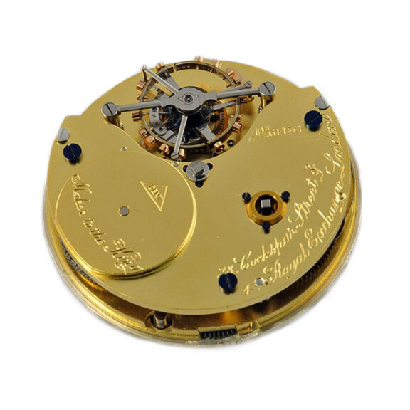 Heavy English precision watch with minute tourbillon Circa 1927 Heavy English precision watch with minute tourbillon Circa 1927