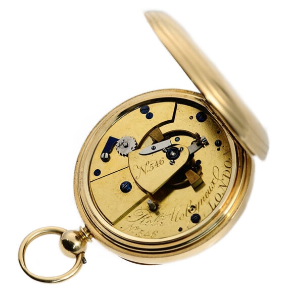 English watch with spring detent escapement Circa 1820/1871 English watch with spring detent escapement Circa 1820/1871