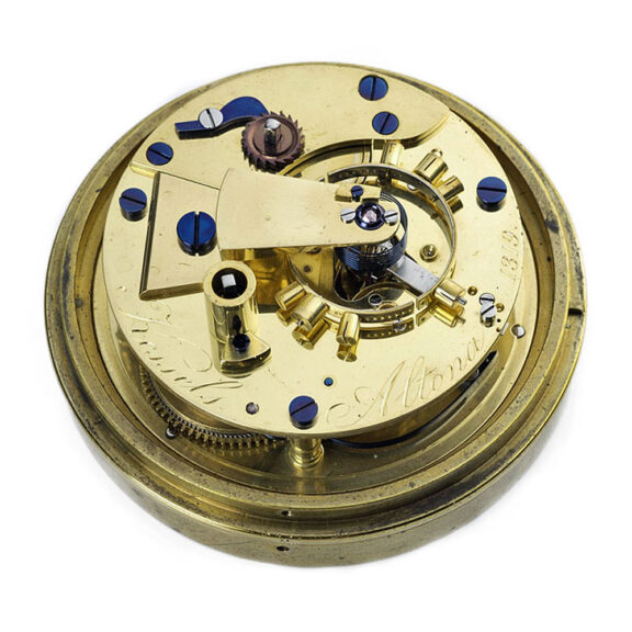 German exquisite rare small ship's chronometer Circa 1840 German exquisite rare small ship's chronometer Circa 1840