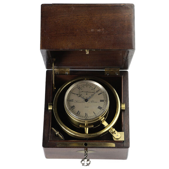 German exquisite rare small ship's chronometer Circa 1840