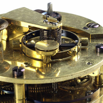 English ship’s chronometer with power reserve Circa 1859
