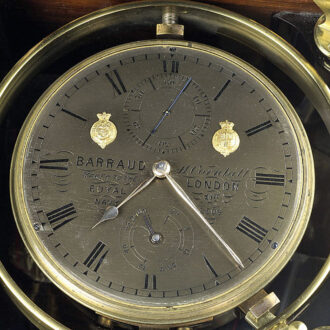 English ship’s chronometer with power reserve Circa 1859